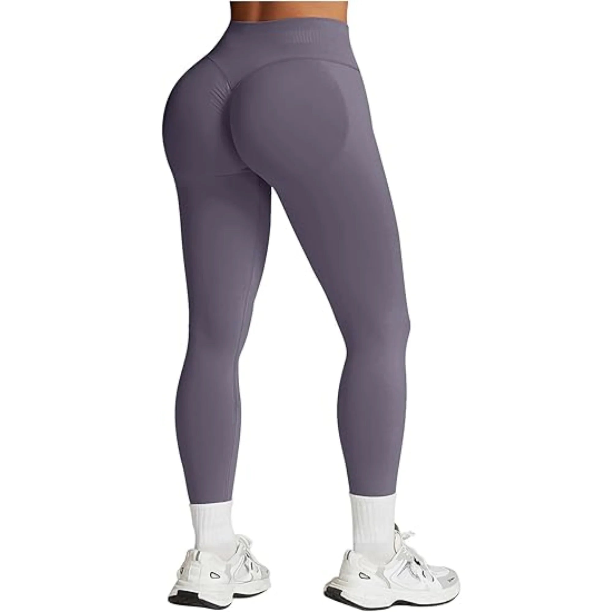 Seamless Women Solid Waist Yoga Pants Three-section Waist Sexy Hip-lifting Tight Sports Pants Fitness Exercise Yoga Pants