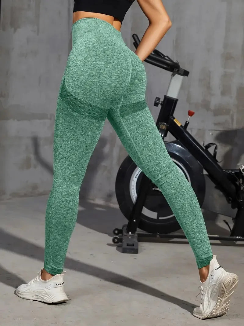 High Waisted Leggings For Women Soft Athletic Tummy Control Pants For Running Cycling Yoga Workout Women's Activewear