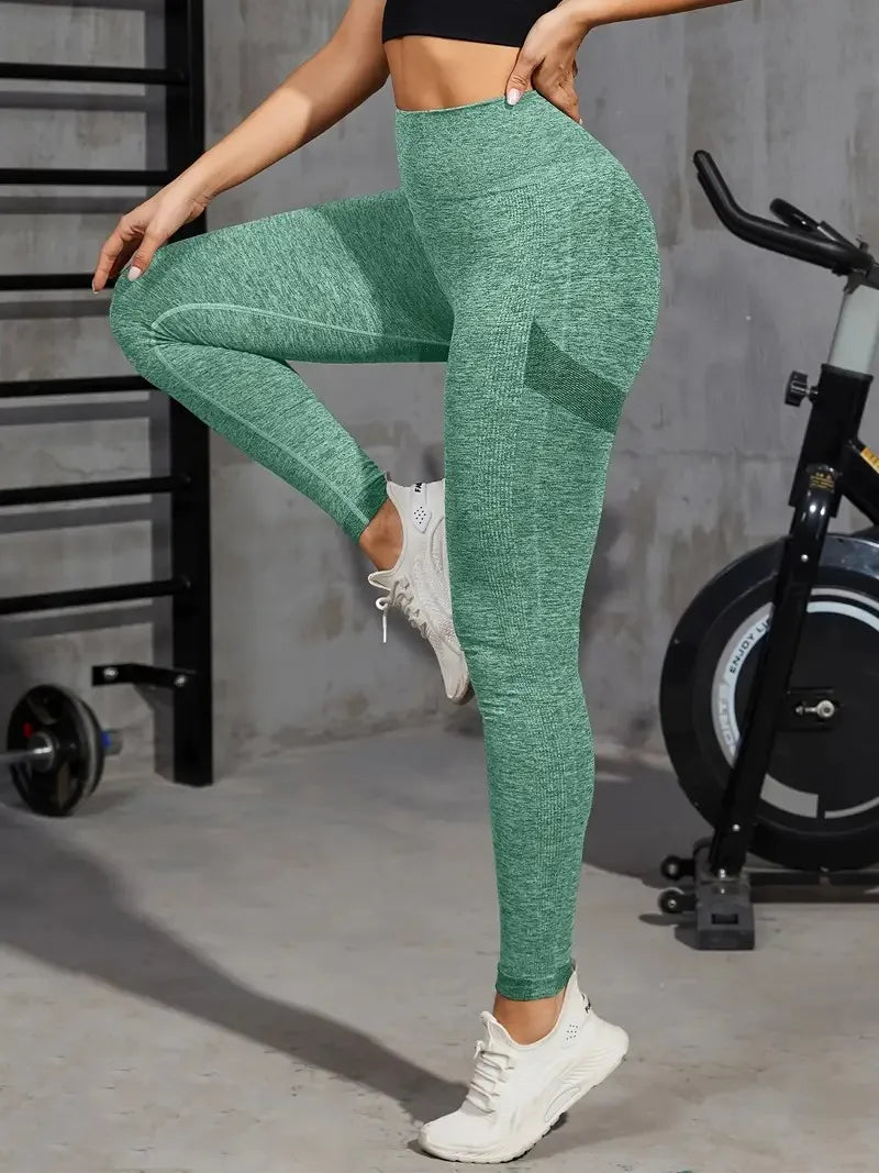 High Waisted Leggings For Women Soft Athletic Tummy Control Pants For Running Cycling Yoga Workout Women's Activewear