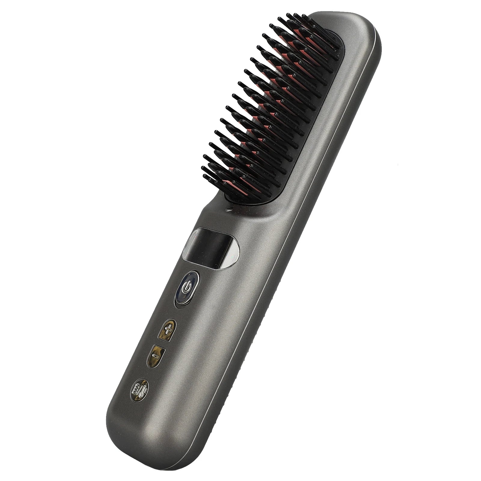 Portable Ionic Hair Straightening Brush Office Worker Straight Hair Comb