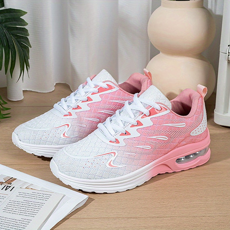 [Orthopedic Sneakers] Lightweight Women Orthopedic Sneakers - Stylish Walking Shoes for Women - Non Slip Breathable Tennis Shoes for Women - Mesh Air Cushion Sneakers Workout Sports Arch Support
