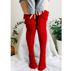 Wool Warm Feet Set Stockings over the Knee Socks Stockings