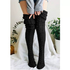 Wool Warm Feet Set Stockings over the Knee Socks Stockings