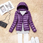 2025 Autumn Winter Women Lightweight White Duck Down Jacket Parka Female Ultra Light Down Coat Warm Puffer Outwears Short Tops