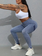 High Waisted Leggings For Women Soft Athletic Tummy Control Pants For Running Cycling Yoga Workout Women's Activewear