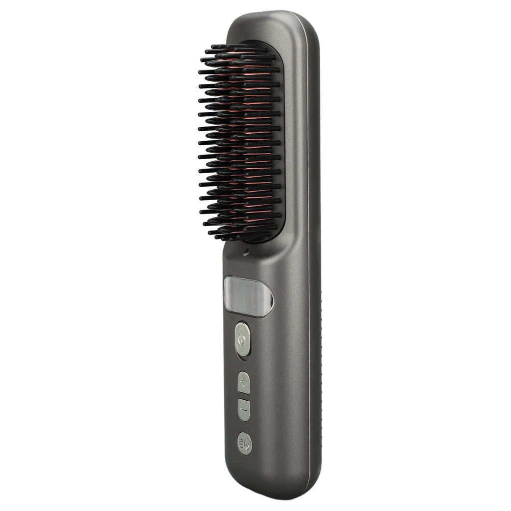 Portable Ionic Hair Straightening Brush Office Worker Straight Hair Comb
