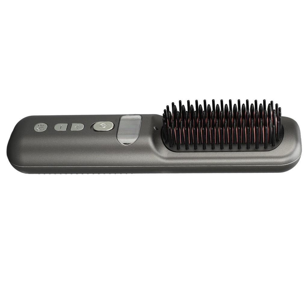 Portable Ionic Hair Straightening Brush Office Worker Straight Hair Comb