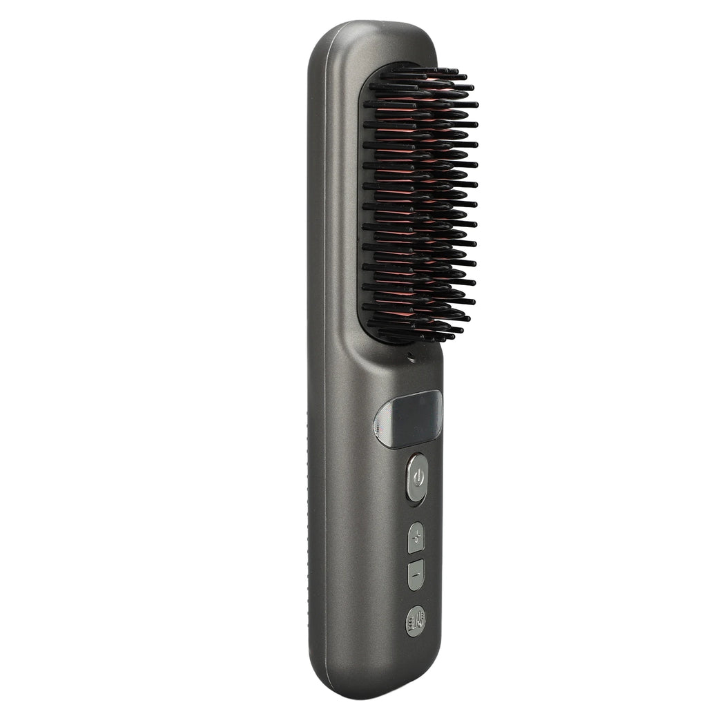 Portable Ionic Hair Straightening Brush Office Worker Straight Hair Comb