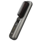 Portable Ionic Hair Straightening Brush Office Worker Straight Hair Comb