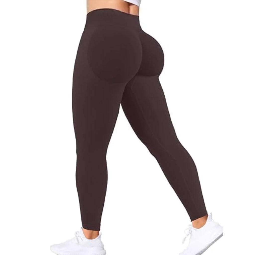 Seamless Women Solid Waist Yoga Pants Three-section Waist Sexy Hip-lifting Tight Sports Pants Fitness Exercise Yoga Pants