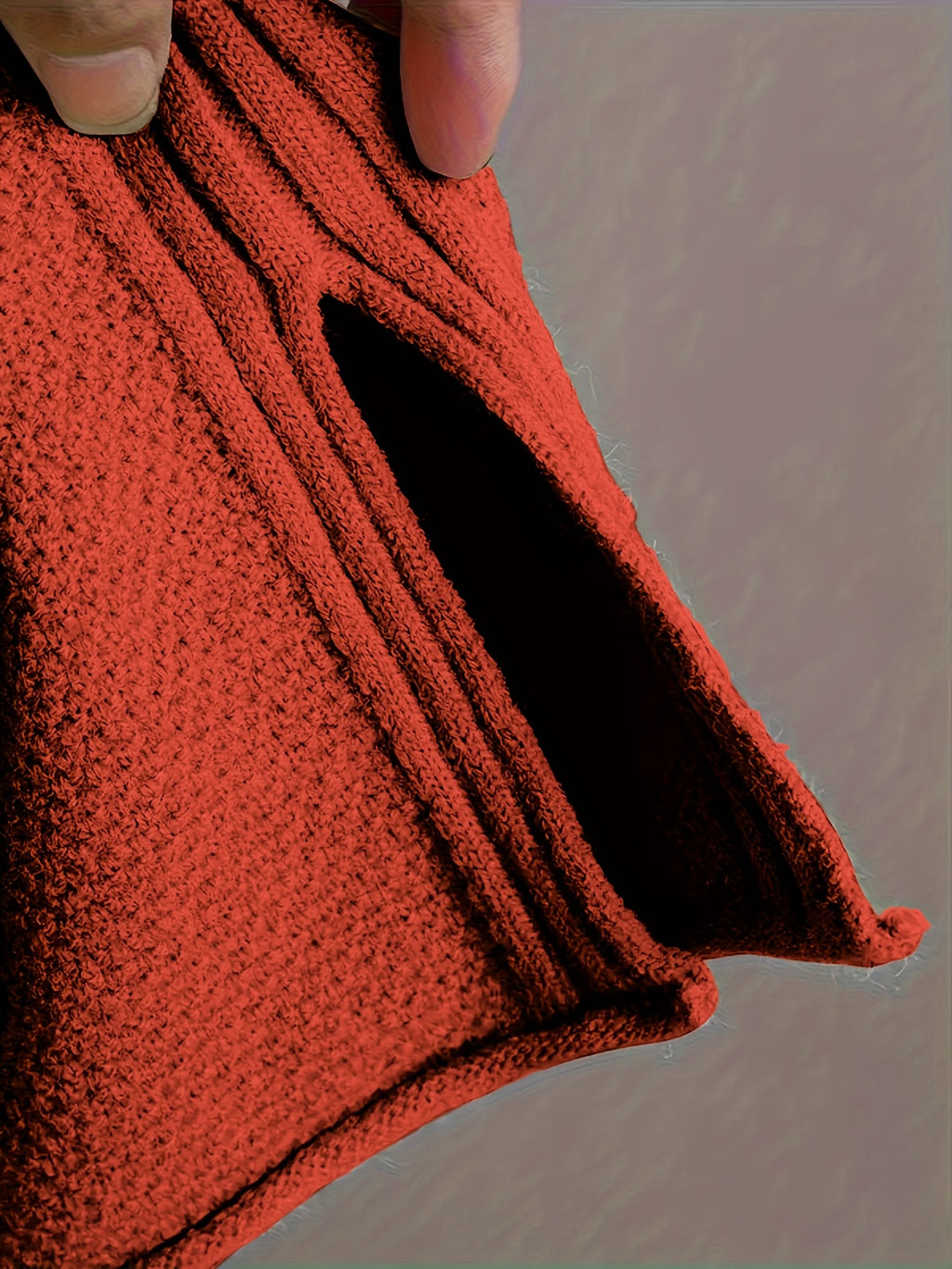 Ladies' Early Autumn New Sweater Fashion Two-piece Set: Unique Pattern Round Neck Drop Shoulder Long Sleeve Pullover + Straight Wide Leg Pants Combination, Loose And Casual Series